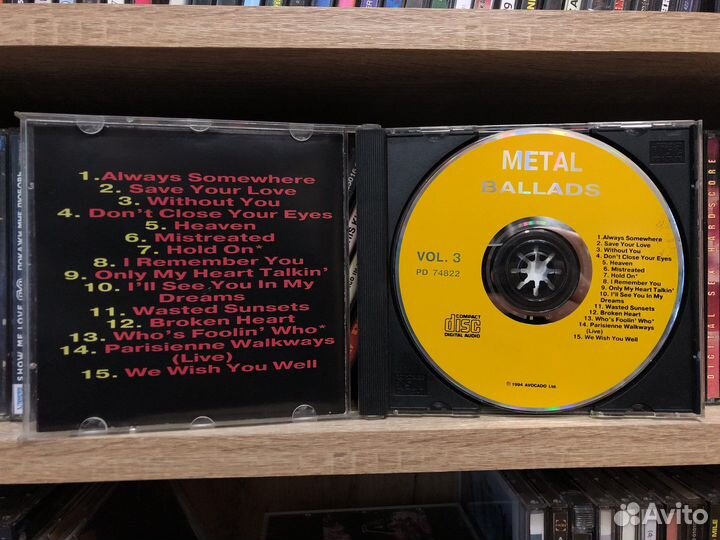 CD Various – Metal Ballads Vol. 3