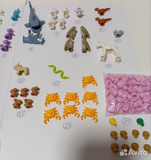 Lego животные