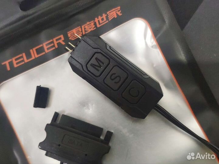 Контроллер argb 5V SATA 3-pin / черный