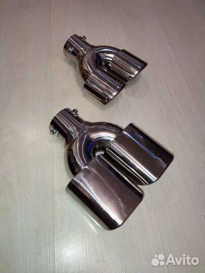 Насадка на глушитель двойная