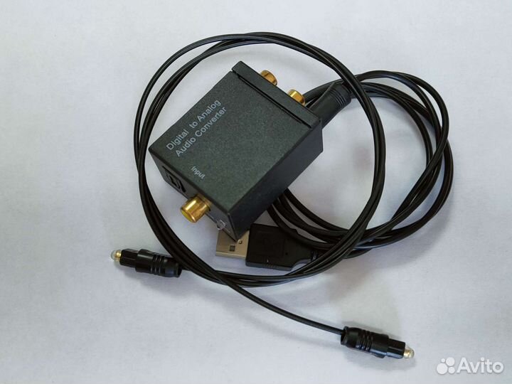 Цифро-аналоговый преобразователь spdif в RCA