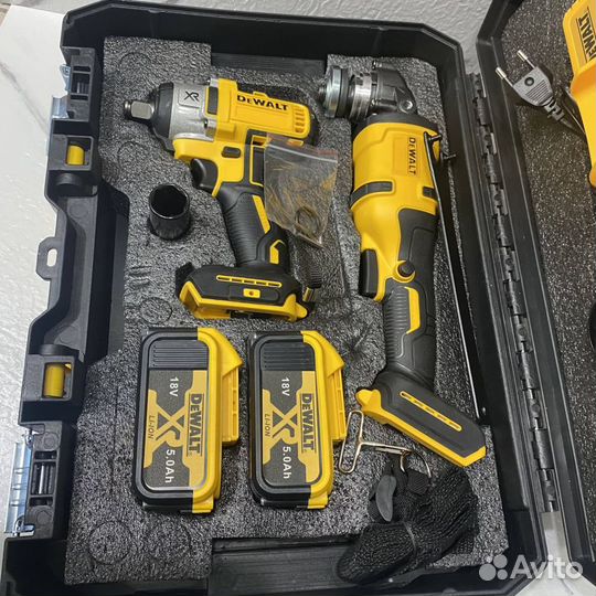 Набор инструментов DeWalt 2в1(гайковерт+ушм)