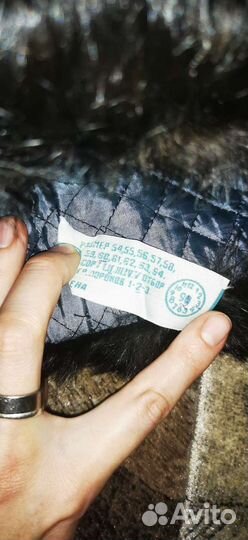 Шапка ушанка из кролика