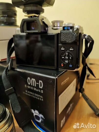 Фотоаппарат olympus om-d e-m10 mark iii