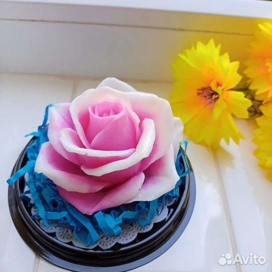 Мыло ручной работы. Роза Рафаэлла