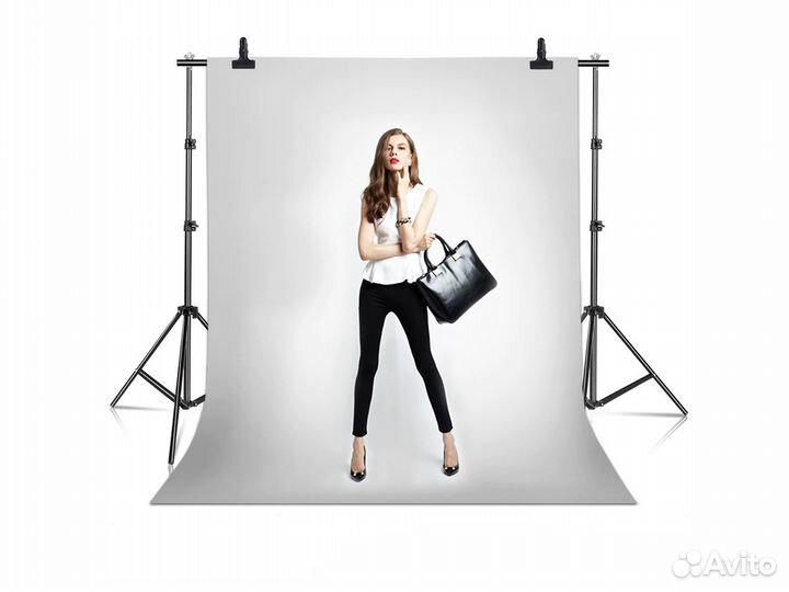Стенд для установки фона / хромакея 2х3м