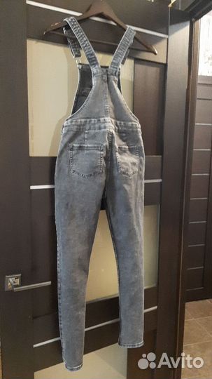 Джинсовый комбинезон H&m,р.152