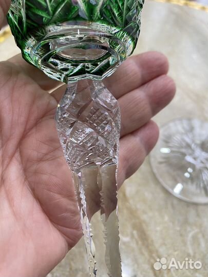 Хрустальные бокалы St Louis Франция