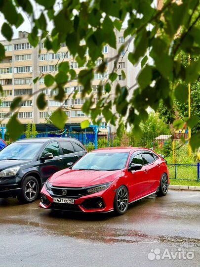 Пружины занижение RS-R Ti2000 Civic X 10 FK7 FC1