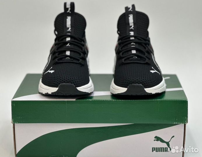 Весенние мужские кроссовки Puma черные