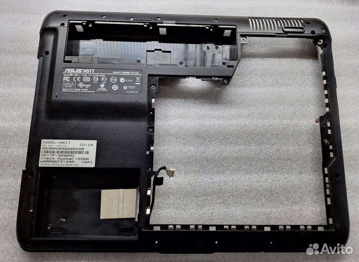 Поддон Asus N51T, N51TP