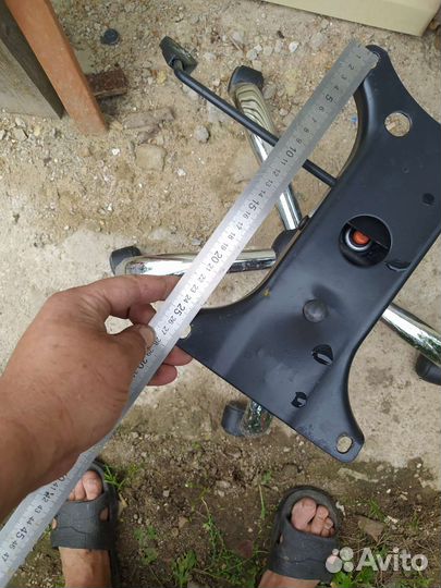 Крестовина для офисного кресла металлическая