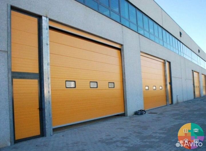 Секционные ворота