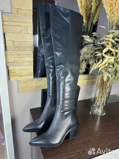 Ботфорты демисезонные 37р 38р 40р новые оригинал