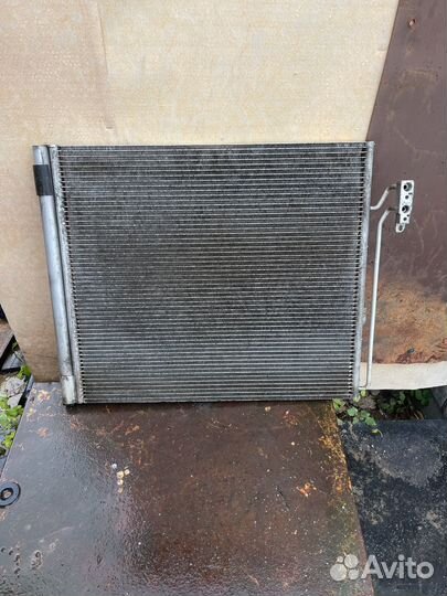Радиатор кондиционера range rover l322
