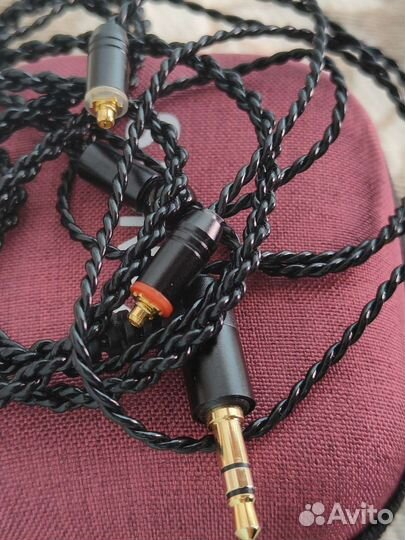 Кабель для наушников mmcx jack 3,5mm