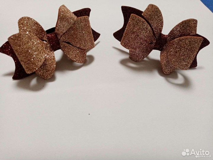 Заколка, резинка, бантик, конфетка