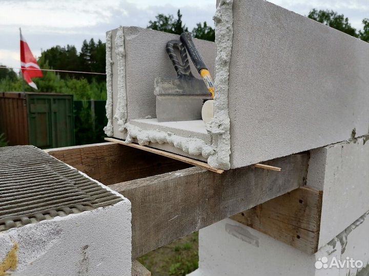 Газобетоный U блок