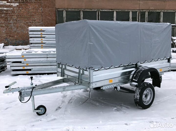 Прицеп 2,5 х 1,3 R13 рессоры Газель