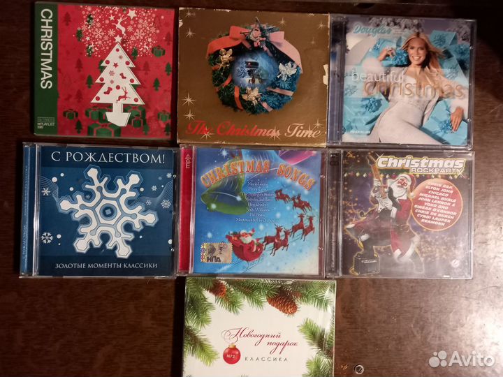 CD новогодние песни музыка на Рождество
