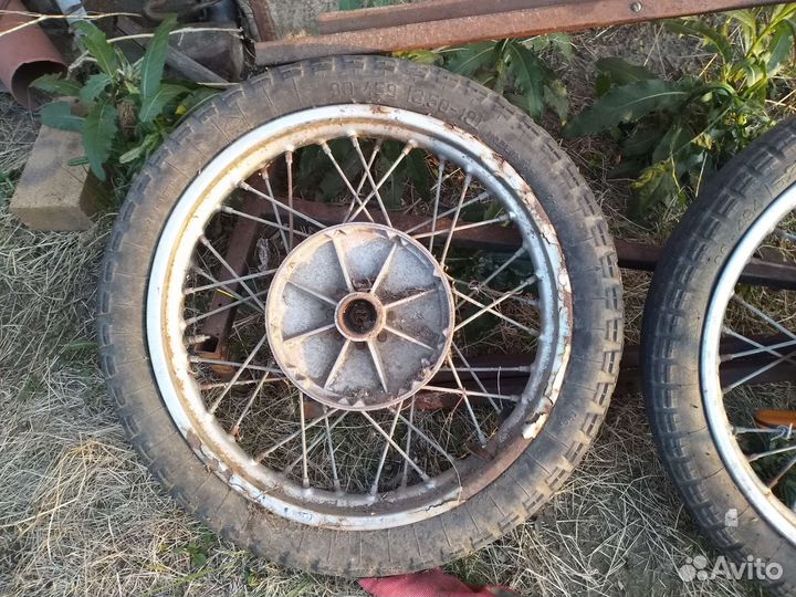 Колёса мотоцикла иж