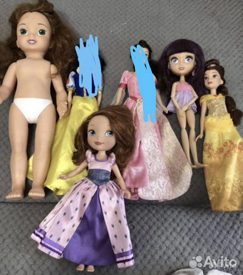 Кукла белль белоснежка дисней и другие