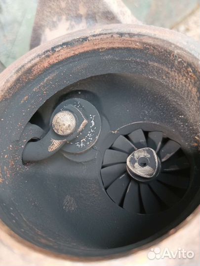 Турбина mercedes ом 611 мотор