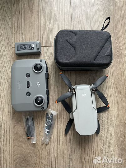 Квадрокоптер дрон dji mavic mini 2, 2 аккумулятора
