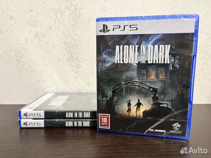 Alone in the dark ps5 (новый диск)