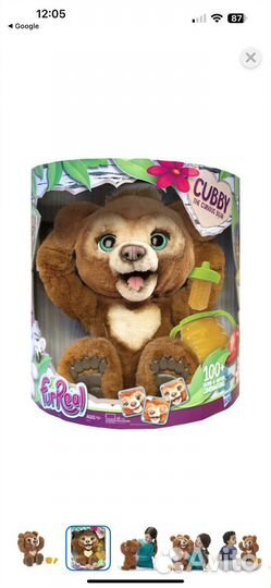 Интерактивный медведь фурриал френдс