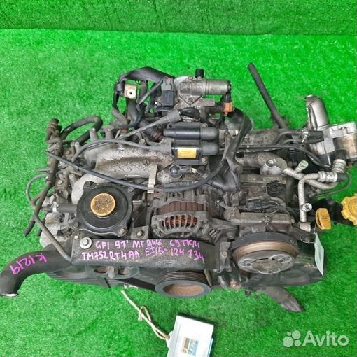 Двигатель в сборе двс subaru impreza GF1 EJ151 199