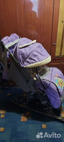 Коляска санки