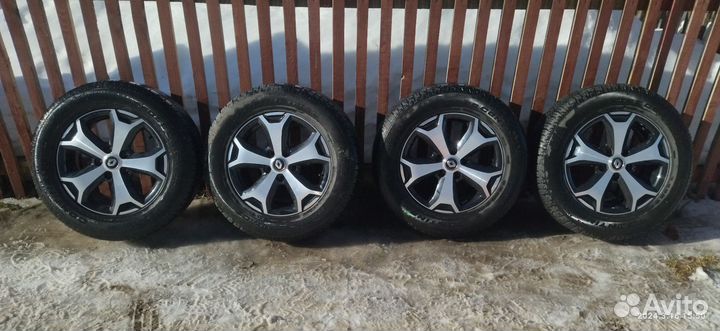 Комплект летних колес на Renault Kaptur