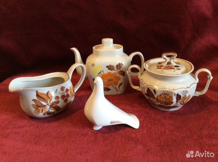 Чайник заварочный фарфоровый СССР
