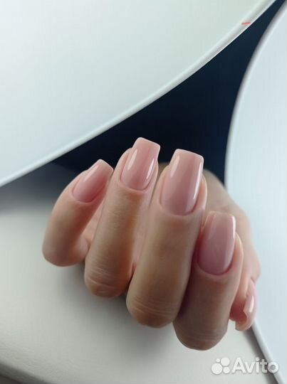 Маникюр Гель лак Наращивание