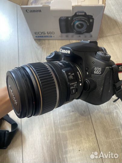 Зеркальный фотоаппарат canon 60d