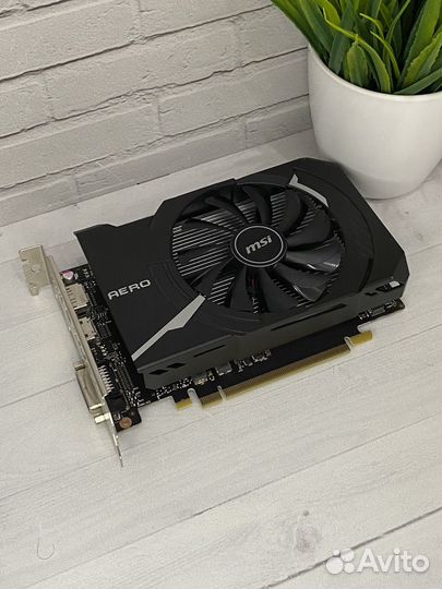Видеокарта gtx 1050 ti 4gb msi