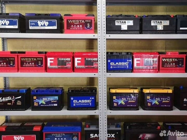 Аккумулятор 85 Ah низкий Форд, Кадилак, новый