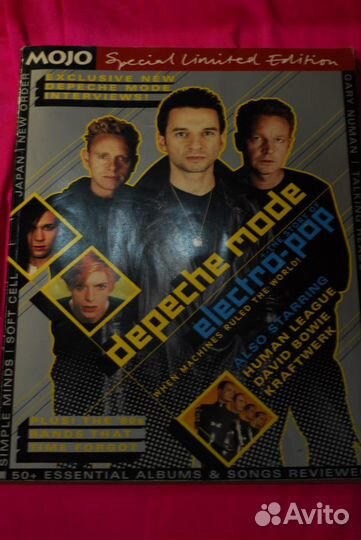 Depeche Mode журнал Mojo специальное ограниченное