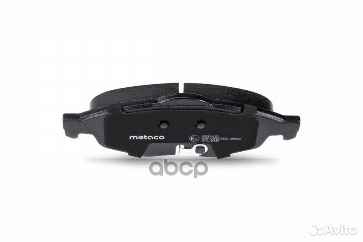 Колодки тормозные передние к-кт '3000-121 metaco