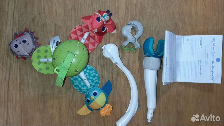 Мобиль tiny love солнечная полянка+подароккарусель