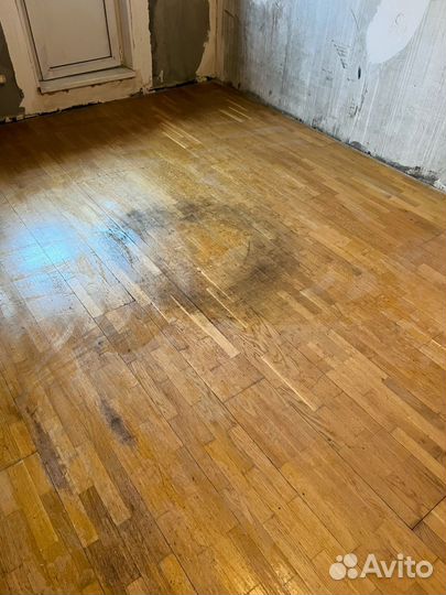Паркетная доска дуб бу