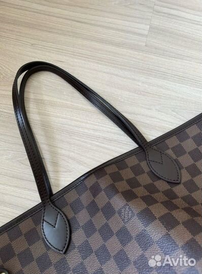 Сумка louis vuitton neverfull mm оригинал