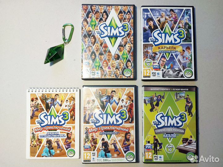 Sims 3 Коллекционное издание + дополнения Лицензия