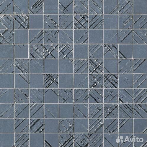 Мозаика FAP bloom Metal Blue Silver Mosaico