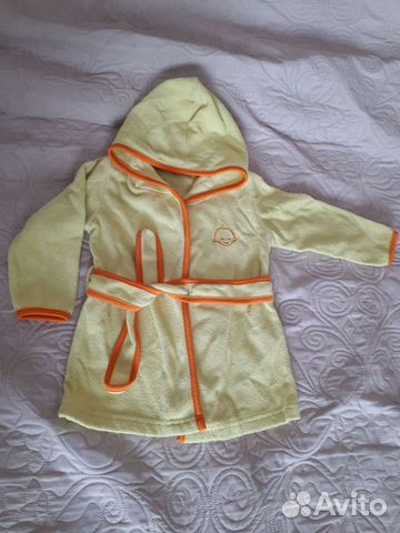 Детский махровый халат