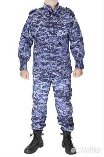 Костюм камуфляжный Росгвардия летний синяя точка