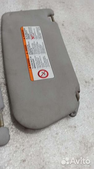 Солнцезащитный козырек Mitsubishi lancer 10 дефект