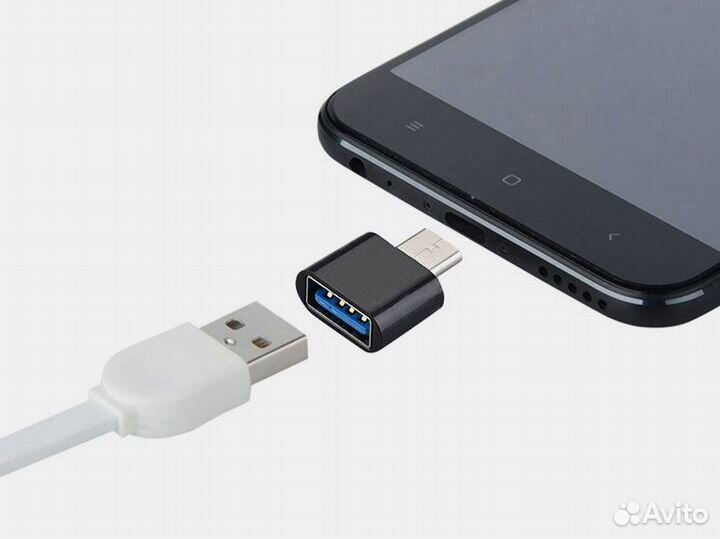 OTG переходник с USB Type-C на USB 2.0