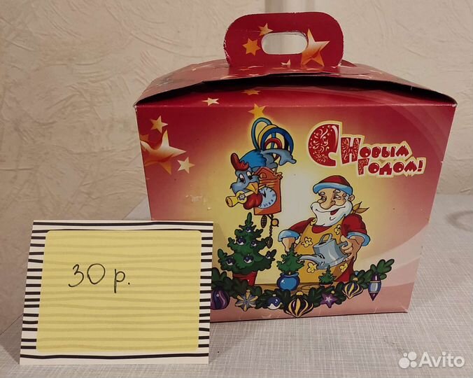 Коробки под конфеты новогодние